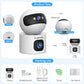 Lenovo 4K IP Camera 5G WiFi Dual Lens Smart Home Auto Tracking CCTV Camera Wireless Surveillance Camera Security Baby Monitor