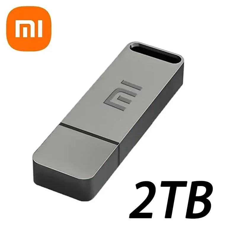Flash Drive 16TB USB 3.2 Flash Drive 8TB Type-C Interface Metal Real Capacity Memory Stick High Speed Pen Drive Flash Memory U Disk