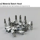 46/53pcs Drive Socket Set 1/4 inch Ratchet Wrench Set with Sockets Metric Hex Bit Socket Set Mechanic Tool Kits for Auto Repair