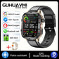 Military GPS Tracker Smart Watch Men IP68 5ATM Outdoor Sports Fitness Tracker Health Monitor 1.96" BT Call Smartwatch For Xiaomi