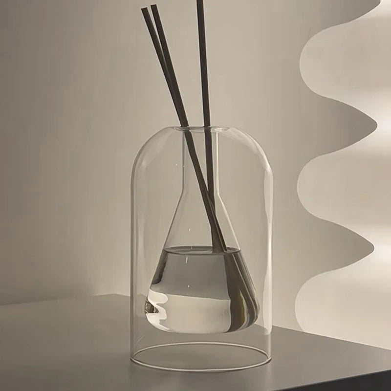 AD-Storage Containers Diffuser Bottles Aromatherapy Diffuser Bottle Modern Diffuser Glass Bottle Essential Oil Organizers