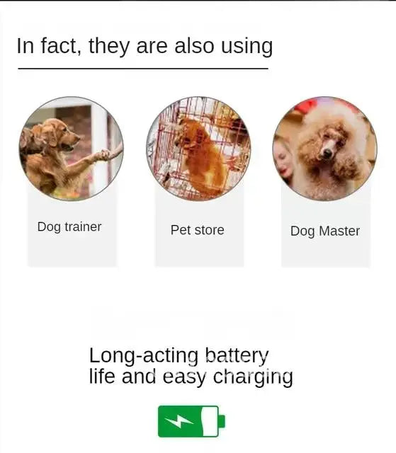 Electric Pet Training Collar, Remote Control, Anti Bark Vibration Collars Dog Sound, for Dogs, Waterproof, Rechargeable, Colar