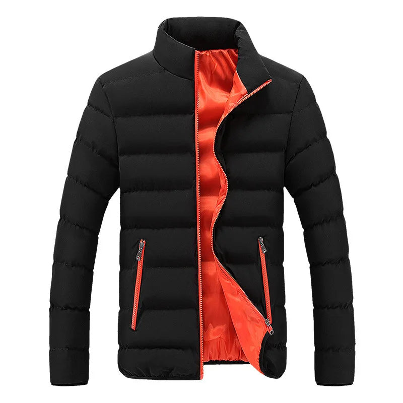 Men's winter jacket and coat Cotton coat 2024 New parka jacket Men's windproof thick warm man's parka European size M-5XL