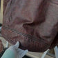 Vintage Black Brown Real Cowhide Genuine Leather Jacket Real Fur Men's Leather Jacket Bomber Men Leather Jacket Motorcycle Coat