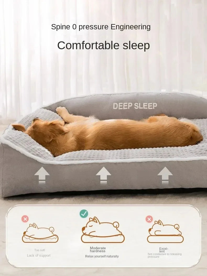 Pet Bed for Dog Winter Bedding Dogs Halloween Cats Christmas Sofa Warm Small Baskets Puppy Medium Large Pets Accessories Blanket