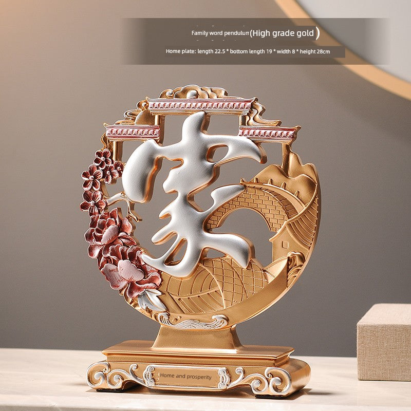 TV Accessible Luxury Living Room Moving Gift Wine Cabinet Decorations