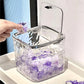 Laundry Powder Container Laundry Pods Organizer Washing Capsules Holder Cotton Swab Organization with Lid Desktop Storage Box