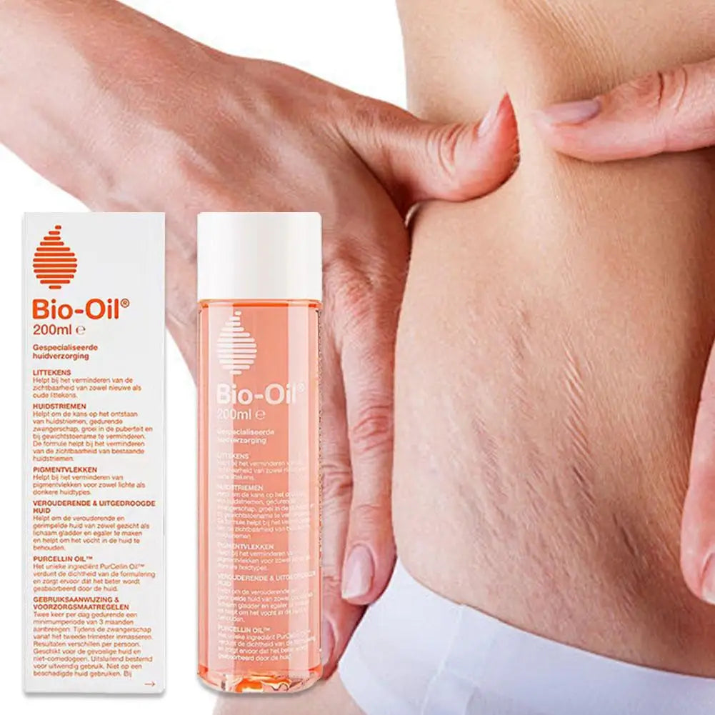 Bio-Oil Body Skin Care Essential Oil Fades Stretch Marks Fades Facial Fine Tattoos Body Skin Oil Improves Uneven Skin care