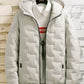 Down Jackets for Men Hooded Man Padded Coat Fashion 2024 Parkas Lightweight Padding Cold Warm Clothes New in & Korean Popular