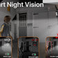 Three Screen WIFI IP Camera Outdoor 4K Dual Lens PTZ Camera Ai Human Detection IP66 Waterproof CCTV Video Security Camera iCsee