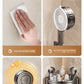 Punch-Free Bathroom Rack Bathroom Suction Cup Triangle Basket Wall Mount Bathroom Sink Corner Storage Rack