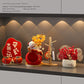 Haibeihai Lucky Cat Key Storage Entrance Decoration Home Living Room Desktop Pachira Macrocarpa Entrance Decorations