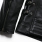 2025 New Embroidery Skull Fashion Genuine Leather Jacket Men's Natural Cowhide Motorcycle Jacket Slim Moto Coat Size S-6XL