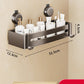 Wall-Mounted Wash Basin Toilet Triangle Basket Shelf Suction Cup