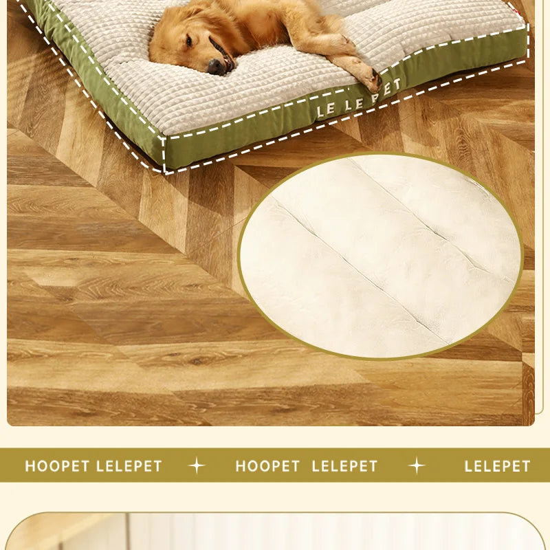 HOOPET Warm Dogs Sleeping Bed Soft Fleece Pet Blanket Detachable Cat Puppy Mat Cushion for Small Medium Large Dogs Pet Supplies