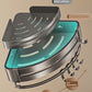Wall-Mounted Wash Basin Toilet Triangle Basket Shelf Suction Cup