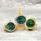 Hot Selling Finger Watch Ring Creative Movement Fashion Accessories Vintage Alloy Shell Quartz Watch Men Jewelry Women Gift
