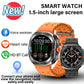 Watch 7 Ultra Smartwatch Bluetooth Talk HD AMOLED Screen Fitness Tracker Health Monitoring Smartwatch for Android IOS