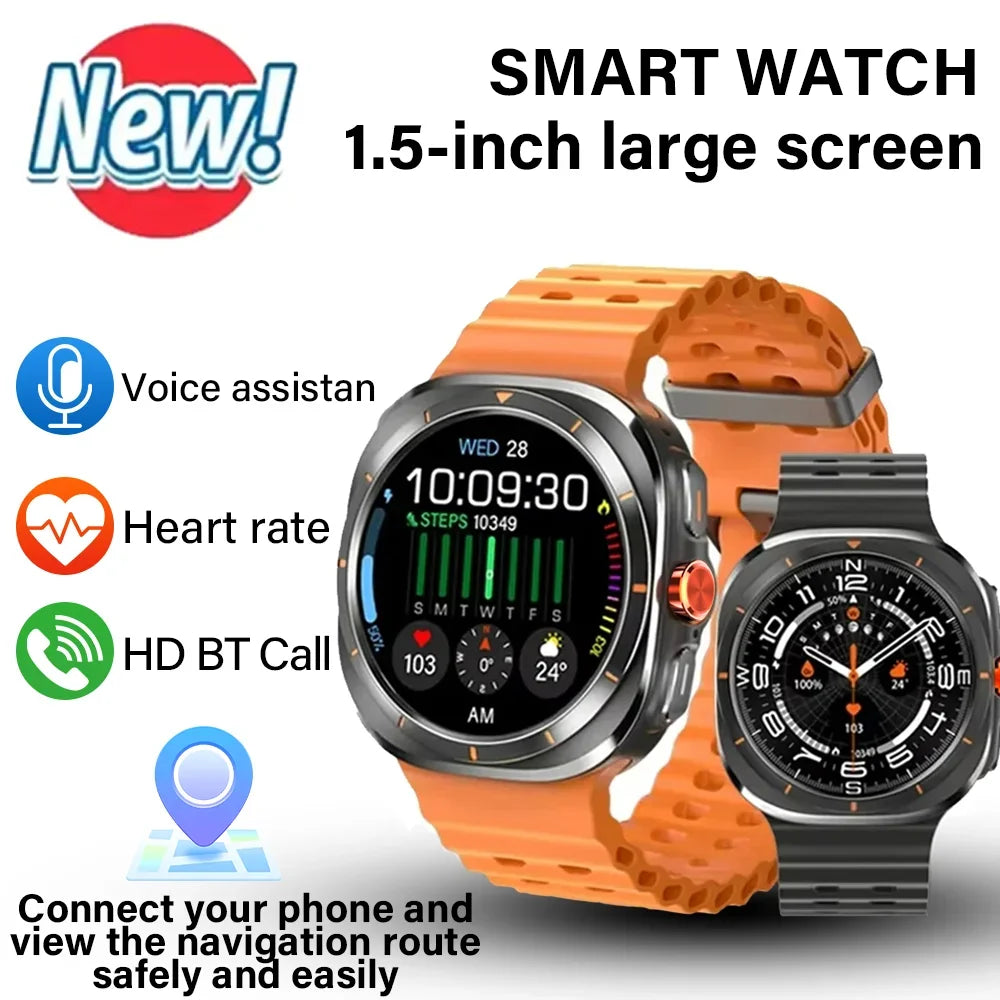 Watch 7 Ultra Smartwatch Bluetooth Talk HD AMOLED Screen Fitness Tracker Health Monitoring Smartwatch for Android IOS
