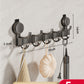 Wall-Mounted Wash Basin Toilet Triangle Basket Shelf Suction Cup