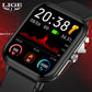 New Body Temperature Monitor Watch Men Smart Watch Sports Music Playback Waterproof SmartWatch Heart Rate Blood Pressure