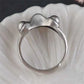 Retro Frog Toad Animal Rings for Women Men Artistic Design Silver Color Opening Resizable Unisex Female Statement Ring Best Gift