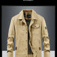 mens cargo jackets New Fashion bomber jacket mens wear simple British style Warm Windproof Jacket and coat baseball jacket male