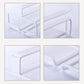 No Drilling Metal Wine Glass Holder - Stemware Rack for Under Cabinet Storage Kitchen Organization Kitchen/Bar Storage Supplies