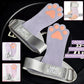 Leather Dog Paw Fitness Power Straps Wear-resistant Adjustable Dog Paw Wrist Straps Durable Pink/Purple