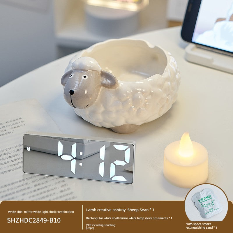 Led Student Dormitory E-Sports Office Room Clock
