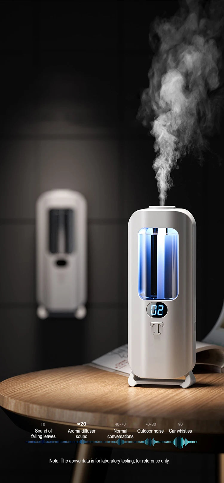 Rechargeable Aromatic Diffuser 5 Modes Essential Oil Diffuser Machine Homemade Perfume Diffuser for Home Car Room Fragrance