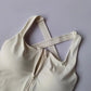 Women Fitness Underwear Yoga Bras cross Back Beauty Sports Bras Front Zippe Top Bra Sexy Breathable Underwear For Women Gym Top
