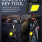 XPE Pocket Work Light 1000LM COB LED Mini Keychain Light USB Rechargeable Flashlight IPX4 Waterproof for Outdoor Camping Hiking