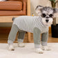 Puppy Dog Recovery Suit Abdominal Wound After Surgery Wear Prevent Licking Wounds Dog Pajamas Long Sleeve Prevent Shedding