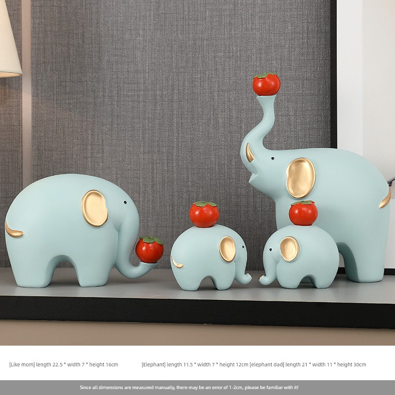 Niche Style Living Room New House Housewarming Gift Elephant Ornaments