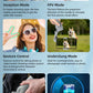 HQ6 3-Axis Gimbal Handheld Stabilizer for Cellphone, with Fill Light, Face Tracking, for Android iPhone Anti Shake Video Record