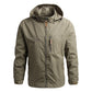 Winter Jacket Fashion Coat Hoodies Camping Hiking Jacket Men's Casual Waterproof Jacket Windbreaker Men Outerwear Men's Clothes