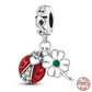 Fit Pandora 925 Original Bracelet 925 Silver Plate Flower Bird Series Charms Beads For Women Fashion DIY Jewelry Gifts Making