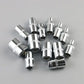 46/53pcs Drive Socket Set 1/4 inch Ratchet Wrench Set with Sockets Metric Hex Bit Socket Set Mechanic Tool Kits for Auto Repair