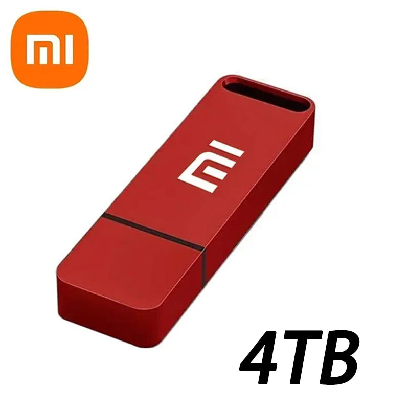 Flash Drive 16TB USB 3.2 Flash Drive 8TB Type-C Interface Metal Real Capacity Memory Stick High Speed Pen Drive Flash Memory U Disk