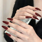 24PC/Box Fashion False Nails Artificial Milky White Pink Gradients Long Ballet Nail Tips Full Cover Acrylic Fake Nails With Glue