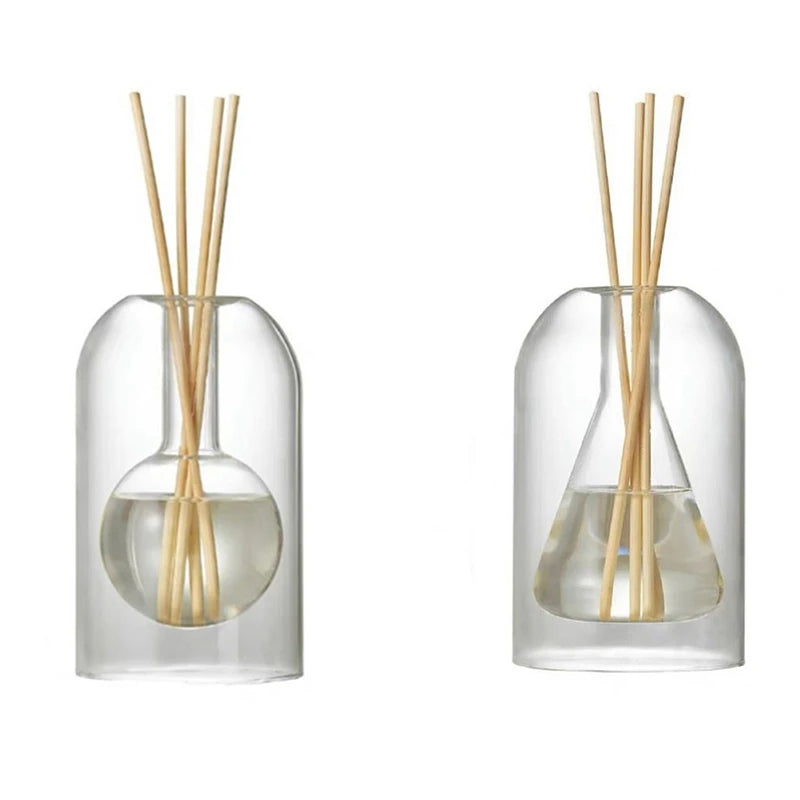 AD-Storage Containers Diffuser Bottles Aromatherapy Diffuser Bottle Modern Diffuser Glass Bottle Essential Oil Organizers
