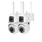 8MP HD Wifi Surveillance PTZ Camera Outdoor 4MP Dual Lens Dual Screen AI Auto Tracking IP Security Protection Camera CCTV Video