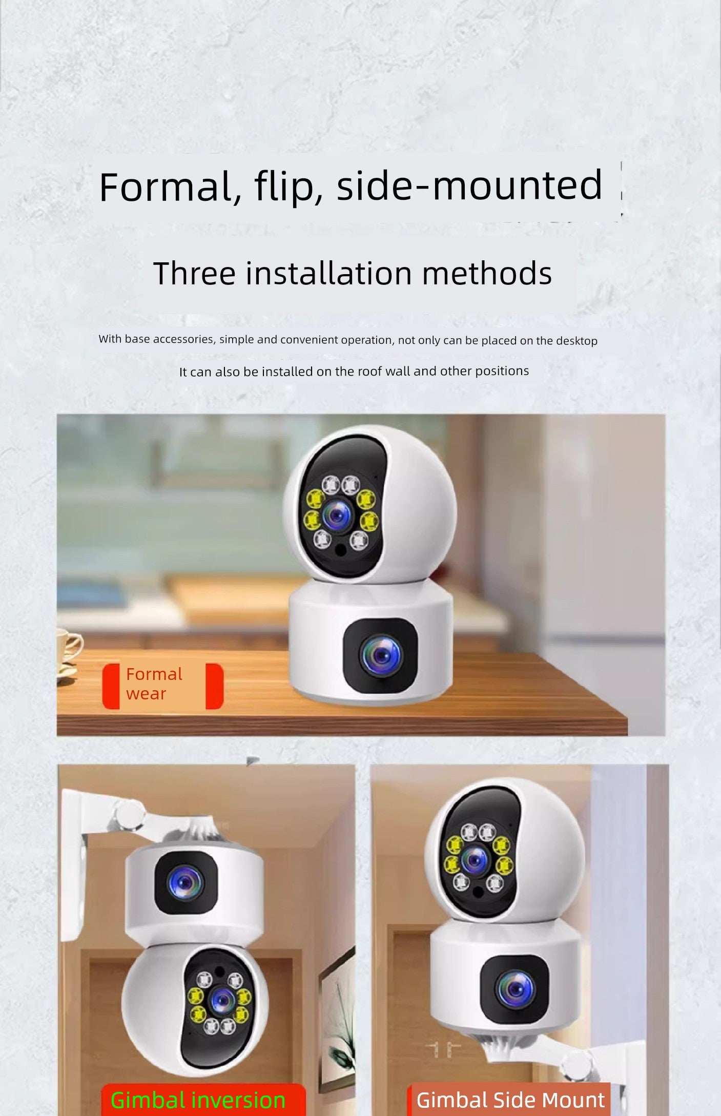 Sea Davey 4G Surveillance Camera For Home Mobile Phone Remote without Network 360 Degree Panoramic HD without WiFi