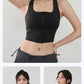 Women Fitness Underwear Yoga Bras cross Back Beauty Sports Bras Front Zippe Top Bra Sexy Breathable Underwear For Women Gym Top