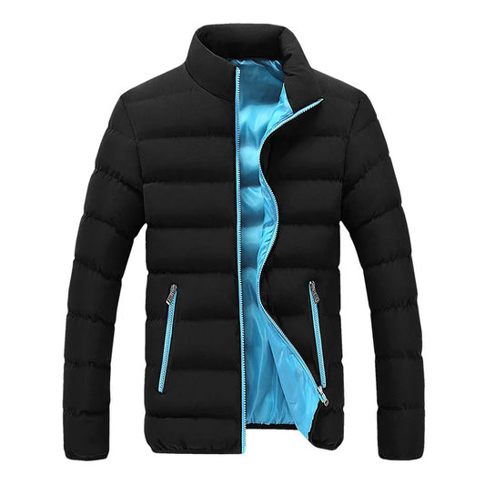 Men's winter jacket and coat Cotton coat 2024 New parka jacket Men's windproof thick warm man's parka European size M-5XL