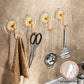 3PCS Self Adhesive Acrylic Wall Hooks Waterproof Towel Hooks For Bathroom Shower Home Organization For Luxury Design Strong Hold