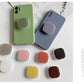 Cute Square Popping Sockets Grip Phone Holders Finger Ring Holder Griptok Stand Back Cover Clip Sticker Cellphone Accessories