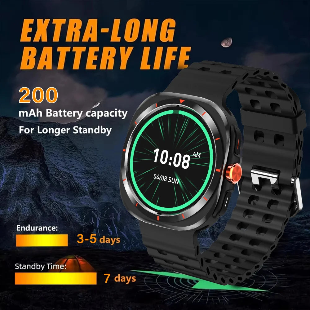 Watch 7 Ultra Smartwatch Bluetooth Talk HD AMOLED Screen Fitness Tracker Health Monitoring Smartwatch for Android IOS