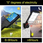 72/108 COB Sensor Solar Lights Outdoor LED Street Garden Solar Lamps 3Modes Waterproof Motion Sensor Remote Control Wall Light